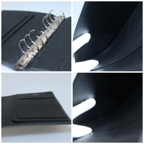 LOUIS VUITTON Taiga Agenda GM Day Planner Cover Black - Picture 15 of 16